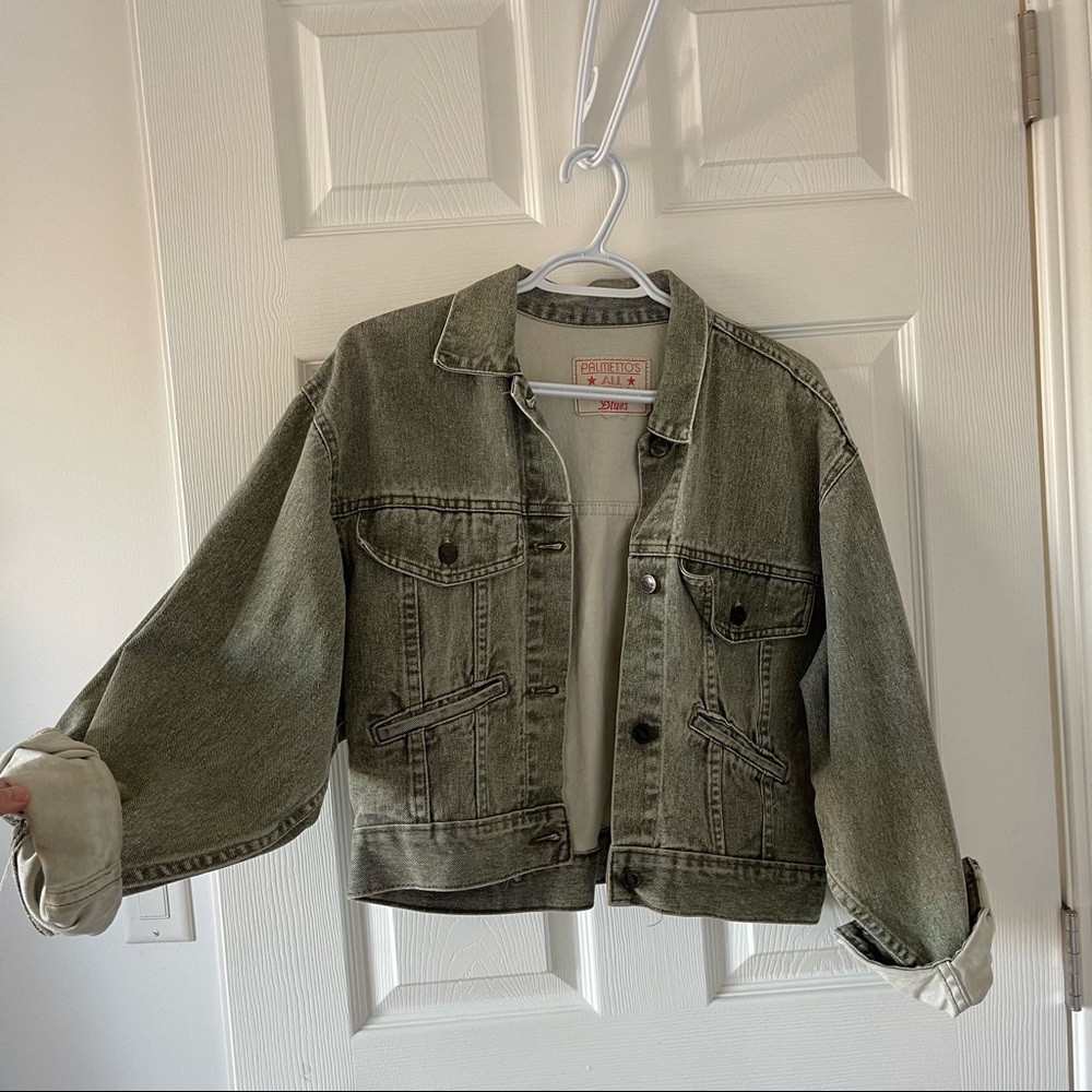 vintage denim jacket - Picture 1 of 4